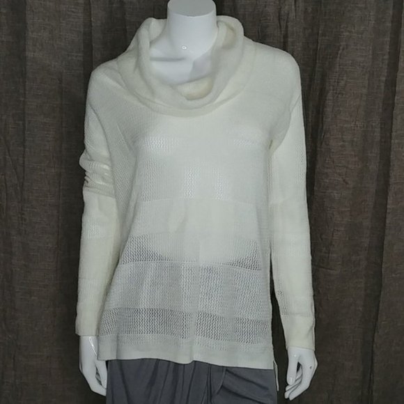 GAP Sweaters - GAP Cowl Neck Cream Sweater Long Sleeve NEW W/ TAG